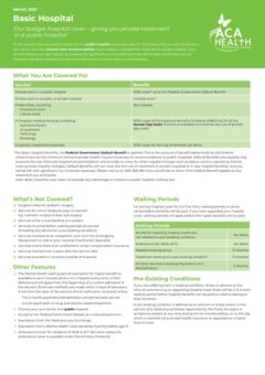 Brochures & Forms - ACA Health
